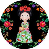 Painel Redondo 3D Sublimado Frida Frd-4797