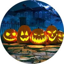 Painel Redondo 3D Sublimado Halloween Frd-5077