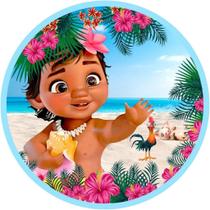 Painel Redondo 3D Sublimado Moana Frd-4348