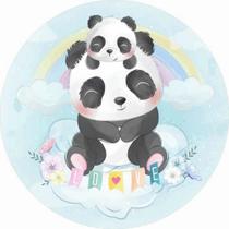 Painel Redondo 3D Sublimado Panda Frd-508