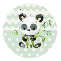 Painel Redondo 3D Sublimado Panda Frd-513