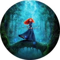 Painel Redondo 3D Sublimado Valente Merida Frd-2122