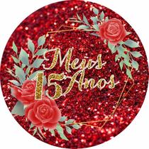 Painel Redondo C/ Elástico 1,50m 15 Anos