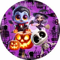 Painel Redondo C Elastico 1,50m Halloween