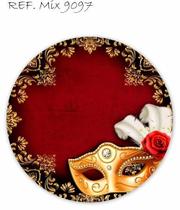 Painel Redondo Capas Cilindro Malha Premium Cores Vibrante