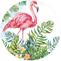 Painel Redondo De Festa Flamingo 150X150 - Fla01 - X4adesivos