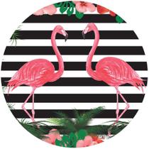 Painel Redondo De Festa Flamingo 150X150 - Fla03