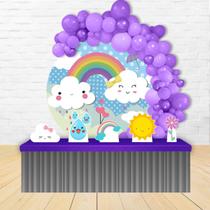Painel Redondo E Displays Chuva De Amor - IMPAKTO VISUAL