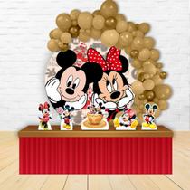 Painel Redondo E Displays Mickey E Minnie - IMPAKTO VISUAL Painel Redondo E Displays Mickey E Minnie - IMPAKTO VISUAL