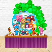 Painel Redondo E Displays Pocoyo - IMPAKTO VISUAL