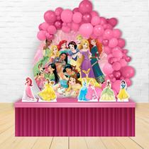 Painel Redondo E Displays Princesas Disney - IMPAKTO VISUAL