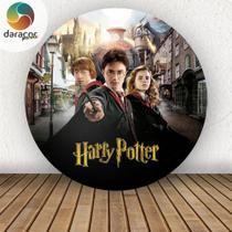 Painel Redondo Harry Potter 1,50x1,50 C/Elástico