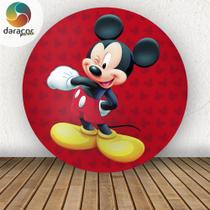 Painel Redondo Mickey 1,50 x 1,50 C/Elástico
