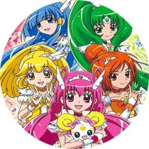 Painel Redondo Tecido Sublimado 3D Glitter Force WRD-3288