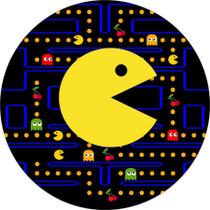 Painel Redondo Tecido Sublimado 3D Pac Man WRD-2147 - Wear