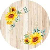 Painel Redondo Veste Fácil 1,50m Flores