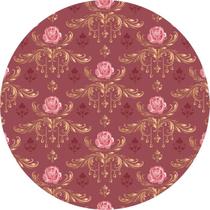 Painel Redondo Veste Fácil 1,50m Flores