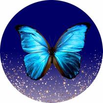 Painel Redondo Veste Facil C Elastico 1,50m Borboletas Painel Redondo Veste Facil C Elastico 1,50m Borboletas