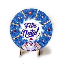 Painel Redondo Veste Facil C/ Elastico 50cm Natal