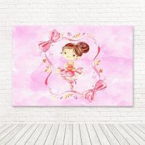 Painel Retangular 3D Sublimado Bailarina 2,0X1,5 Frt-4034