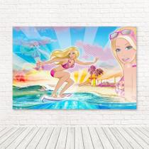 Painel Retangular 3D Sublimado Barbie 2,0X1,5 Frt-4040