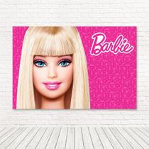 Painel Retangular 3D Sublimado Barbie 2,0X1,5 Frt-4043