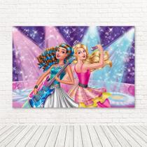 Painel Retangular 3D Sublimado Barbie 2,0X1,5 Frt-4044