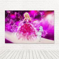 Painel Retangular 3D Sublimado Barbie 2,0X1,5 Frt-4045