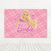 Painel Retangular 3D Sublimado Barbie 2,0X1,5 Frt-4159