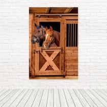 Painel Retangular 3D Sublimado Cavalo 1,5X2,2 Frt-5085