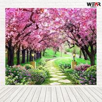Painel Retangular 3D Sublimado Jardim 2,0X1,5 Frt-2259 Painel Retangular 3D Sublimado Jardim 2,0X1,5 Frt-2259