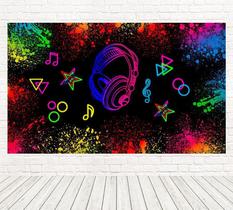 Painel Retangular 3D Sublimado Neon 2,0X1,5 Frt-4566 Painel Retangular 3D Sublimado Neon 2,0X1,5 Frt-4566