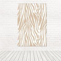 Painel Retangular 3D Sublimado Safari Zebra 1,5X2,2 Frt-5059
