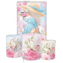 Painel Retangular Capas Tecido Sublimado Camponesa Fkpc-1215