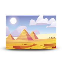 Painel Retangular EGITO, painel quadrado PIRAMIDE, painel de festa 400x250cm MicroLight