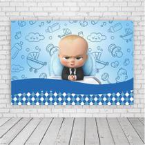 Painel Retangular Poderoso Chefinho 1,,5X1,0M Lona Fosca