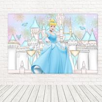 Painel Retangular Sublimado Princesas 2,0X1,5 Frt-5673