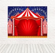Painel Retangular Tecido 3D Circo 2,00 X 1,50 Frt-5257 Painel Retangular Tecido 3D Circo 2,00 X 1,50 Frt-5257