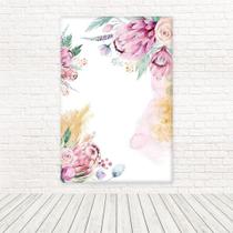 Painel Retangular Tecido 3D Floral 1,50 X 2,20 Frt-5264