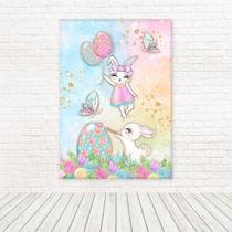 Painel Retangular Tecido 3D Páscoa 1,50X2,20 Frt-5367 Painel Retangular Tecido 3D Páscoa 1,50X2,20 Frt-5367