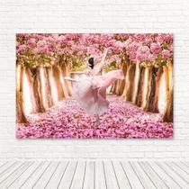 Painel Retangular Tecido Sublimado 3D Bailarina 2,00 x 1,50 WRT-4031 - Wear