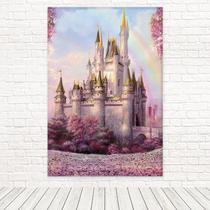 Painel Retangular Tecido Sublimado 3D Castelo 1,50 X 2,20 WRT-2328 - Wear