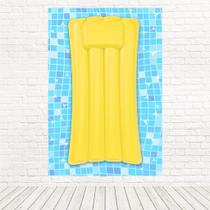 Painel Retangular Tecido Sublimado 3D Pool Party 1,50 X 2,20 WRT-2258