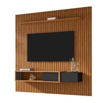 Painel Ripado 1.8 Nassau Nature Preto Bechara Painel Ripado 1.8 Nassau Nature Preto Bechara