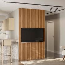 Painel Ripado 141 X 250cm Modular 1.4 Linea Brasil - Nature Fosco