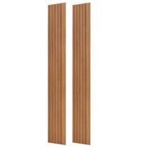 Painel Ripado 89,5cm x 250cm Dalla Costa Marrom/Freijó Madeirado