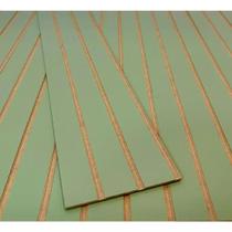Painel Ripado Autocolante MDF 45x11cm KIT 10 Placas de Alta Qualidade Revestimento Decorativo Parede
