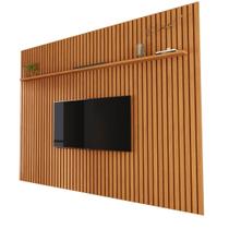 Painel Ripado Com Uma Prateleira Versátil 2.2 - Giga Móvel