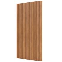 Painel Ripado de Madeira Para Sala Quarto 134x183cm Bairon D03 Freijó - Lyam Decor