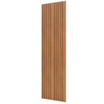 Painel Ripado de Madeira Para Sala Quarto 89x250cm Bairon D03 Freijó - Lyam Decor